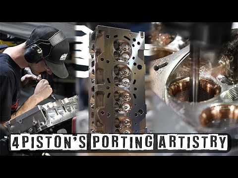 Sculpting Horsepower: Inside 4Piston's Cylinder Head Porting Process