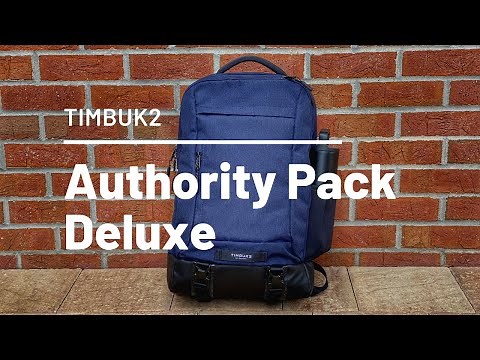 Timbuk2 Authority Laptop Backpack Deluxe Review - Comfortable 28L Work / EDC Backpack