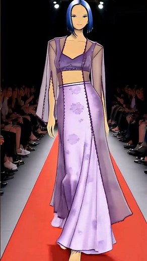 🎨 From Sketch to Runway | AI-Generated Virtual Fashion Show 2025 👗✨