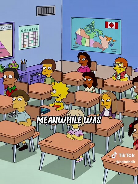 Lisa's Unexpected Adventure in Canada on The Simpsons