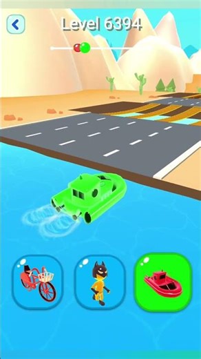 🔥 Shape - Shifting & Transform The Character 👀 Level - 6394 #shapeshifting #gameplay #shorts #viral