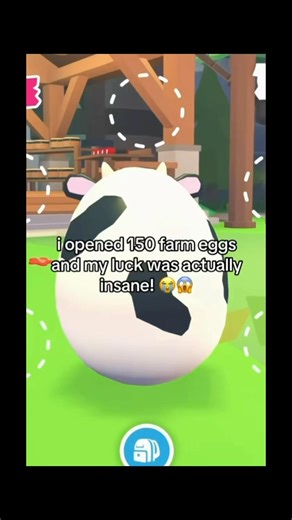 I OPENED 150 FARM EGGS! // #adoptme #cutecore #roblox #trend #trending #shorts \\
