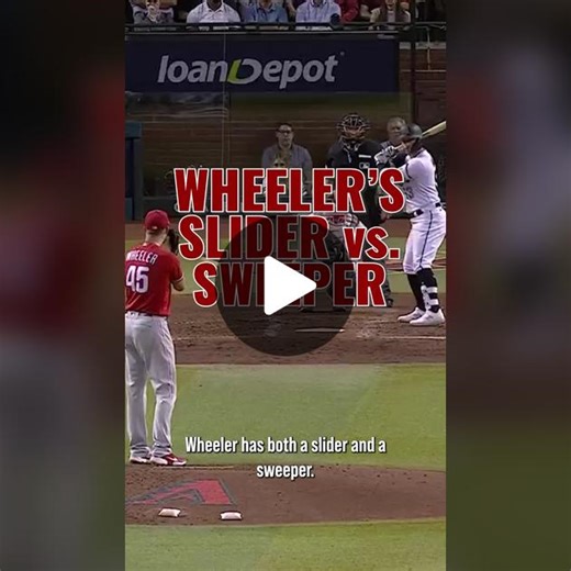 Zack Wheelers slider vs. sweeper #baseball #pitchingninja #pitching | Baseball Pitching