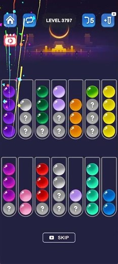 Ball Sort Puzzle Level 3797