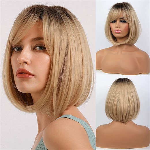 Watch Bob Hair Wig on Amazon Live