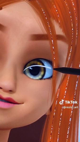 Alya as Anxiety in Miraculous Ladybug Art