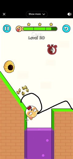 Arılar ve köpek puzzle level 20 walkthrough