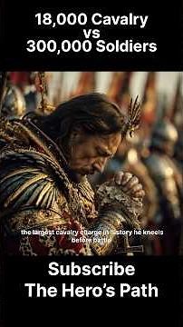 18,000 Cavalry Charged Down a Mountain