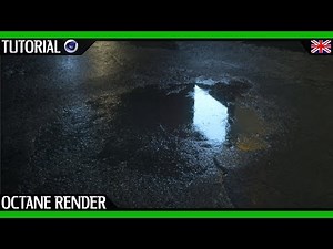 Create Realistic Water Puddles in Cinema 4D and Octane | by T I M O N O A C K