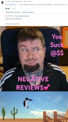 Backflip Madness Demo - Addressing Google Play reviews #gamedev #games #gamereview