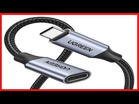 UGREEN USB C Extension Cable: Fast Charging, 10Gbps Data & 4K Video Support