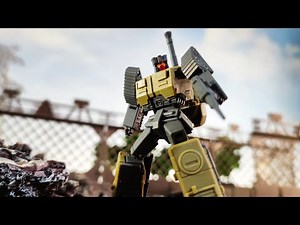 Magic Square Bruticus Combiner Brawl，World Premiere [Transformers Stop Motion Animation]