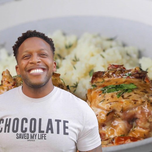 Kevin Curry of @fitmencook shows us how to make one of his favorite keto-friendly dishes. Follow Kevin on Instagram for more: http://instagram.com/fitmencook | Tasty