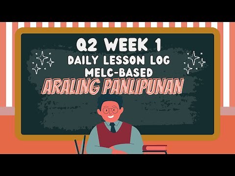 GRADE 5 ARALING PANLIPUNAN Quarter 2 Week 1 MELC Based Daily Lesson Log (DLL)
