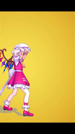 'Toothless' Flandre . Original video by @FlandreLapin #touhou #mmd #animation #flandrescarlet #toothless