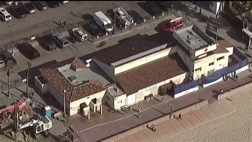 Mission Beach Lifeguard Tower closed; boardwalk traffic detoured onto beach