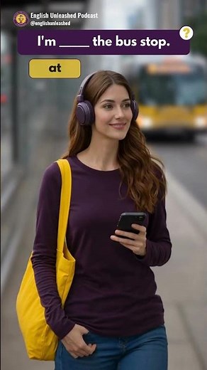 Is Using 'In' or 'At' the Bus Stop CORRECT ?