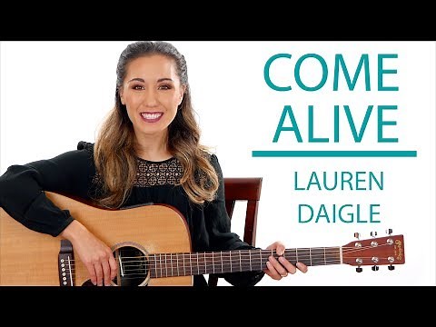 Come Alive (Dry Bones) Lauren Daigle Guitar Tutorial with Play Along