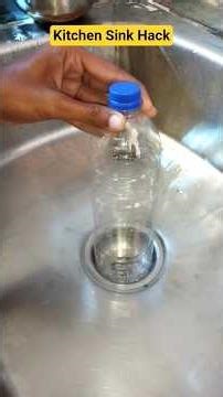 Don't Throw Away Plastic Bottle😱 Diy Sink Strainer #diy #lifehacks #kitchenhacks #shorts #viral