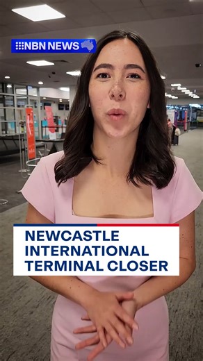 A major milestone today for the Newcastle airport upgrade with the international terminal's roof completed. #NBNNews | NBN Television