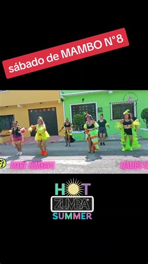 Sábado de Mambo: Clases de Zumba con Mambo N°8