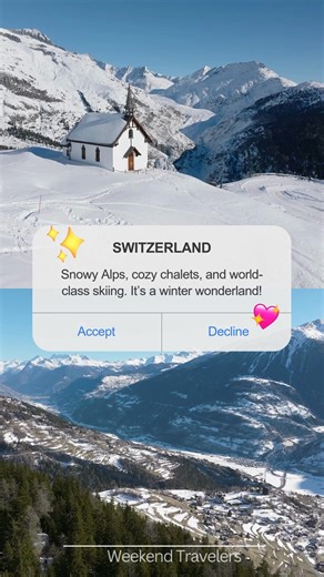 Holiday vibes are officially on 🎄✨ Dreaming of festive moments and winter escapes? This is one of the best places to travel in winter! ❄️✈️ Make your holidays unforgettable—let Weekend Travelers plan your perfect getaway 🌍 #HolidayTravel #WinterGetaway #FestiveVibes #TravelMindset #WeekendTravelers #ChristmasEscape #TravelSeason #WeekendTravelers | Weekend Travelers