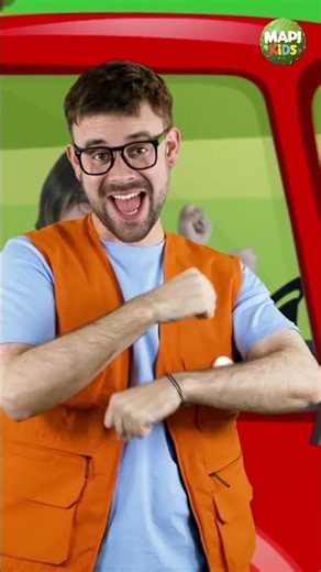 Las Ruedas del Tractor 🚜 | Canción Infantil #shorts | Mapi Kids