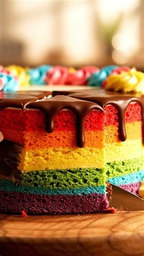 Rambo Chocolate Cake Cutting Sounds 🤤 | ASMR Short