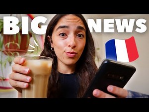 FRENCH CHIT-CHAT ☕ A much needed life update! // Intermediate French Listening Practice
