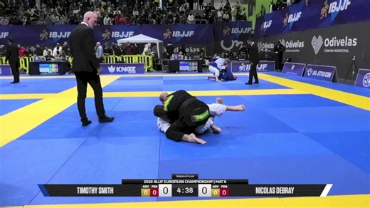 Nicolas Debray vs Timothy Smith 2026 European Jiu-Jitsu IBJJF Championship