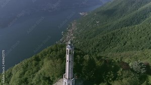 Alessandro Volta's Lighthouse with the amazing views of Como city and it's lake up there 39