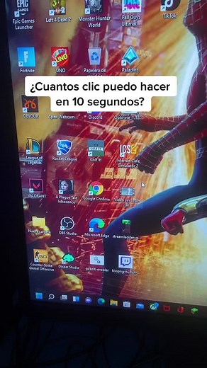 Reto de Velocidad: ¿Cuantos clic puedo hacer en 10 segundos?
