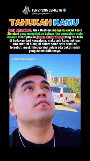 Teori 2003 yang Mempertanyakan Realitas Manusia