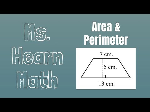 Geometry Part 21 Area & Perimeter of Rectangles, Squares, Parallelograms, Trapezoids, and Triangles.
