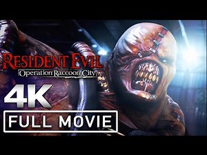 RESIDENT EVIL: OPERATION RACCOON CITY SPEC OPS Story All Cutscenes (Full Game Movie) 4K 60FPS