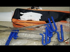 #PDR VEVOR Rods Dent Removal Tool Kit 20 Pcs Paintless Dent Repair Rods Stainless Steel Car SUV