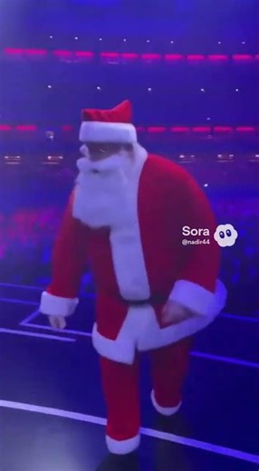 Gorilla vs Santa Claus Slap Contest