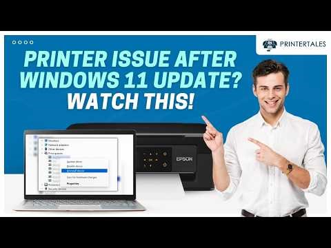 Printer Not Working After Windows 11 Update - Fix Driver Issue | Printer Tales