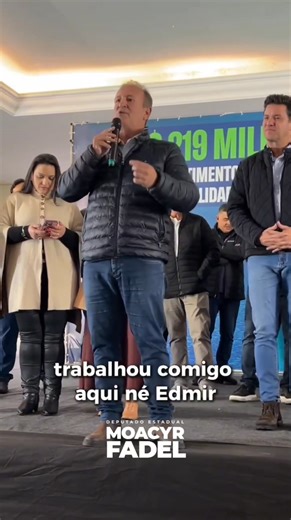 #Castro Brabos! Dr. Reinaldo e Moacyr Elias Fadel Junior, cada um na sua esfera trazendo recursos pra Castro. Bora trabalhar! 👍👍 | Blog de Castro
