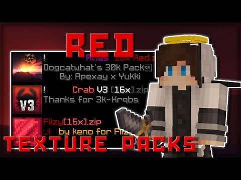 The BEST Red Texture Packs for Bedwars (FPS BOOST + 1.8.9 PVP) 🔴