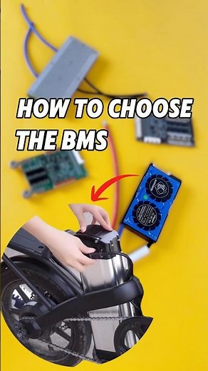 How To Choose the BMS for your E-Bike Battery#shorts