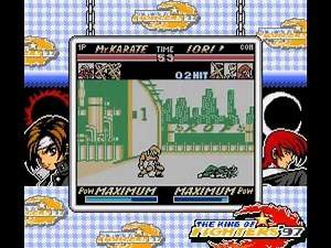 KOF '97 (GB) game over