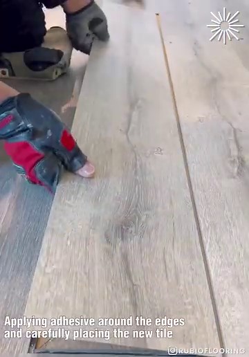 484K views · 542 reactions | Replacing a floor tile tutorial! | MetDaan DIY | Facebook