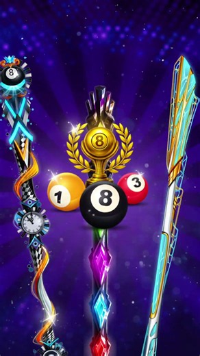We're just tryna collect every 8 Ball Pool Animated Cue 😎 #8BallPool #billiards