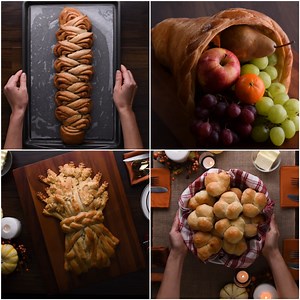 1.9M views · 12K reactions | Fool-proof ways to shape store bought bread dough into holiday table showstoppers!稜珞 | MetDaan Cakes | Facebook