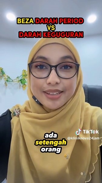 Perbezaan Darah Period dan Darah Keguguran