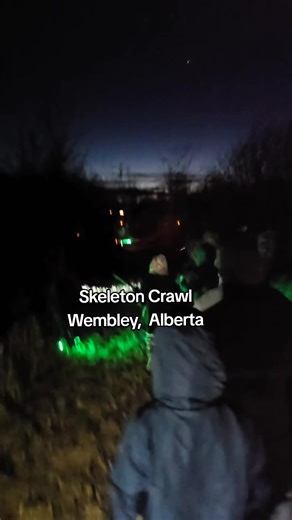 Skeleton Crawl Halloween Event in Grande Prairie, Alberta