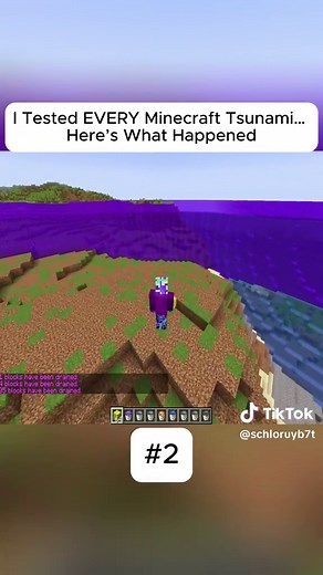 Testing Every Minecraft Tsunami: Results Revealed!