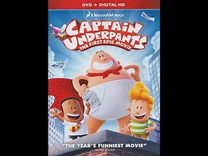 Opening to Captain Underpants The First Epic Movie 2017 Disney DVD