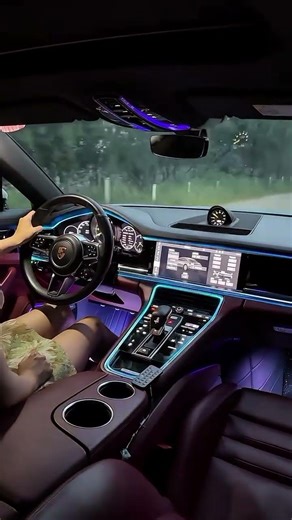 Car RGB LED interior strip light #shorts #car #daraz